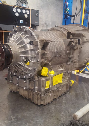 mining equipment transmission rebuild